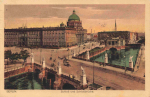 Berlin Schloss und Schlossbrücke alte Ansichtskarte o 1924