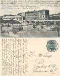 Kreuzberg Berlin Hallesches Tor electronic elevated train o 6.4.1910