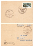 Airmail salon of the GDR special cancellation Berlin Schönefeld central airport November 3rd, 1968