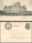 Berlin Reichstagsgebäude o 30.5.1901