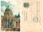 Berlin Palace artist card Heinrich Kley o 24.10.1898