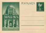 Berlin Castle Museum postal stationary 6 Pfennig German goldsmith art *1944