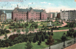 Schöneberg Berlin Wartburgplatz original alte Ansichtskarte o 1907