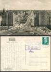 Berlin Stalinallee with country postmark Userin about Neustrelitz o 1962