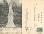 Tiergarten Berlin Denkmal Königin Louise o 25.3.1899