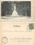 Tiergarten Berlin Goethe-Denkmal o 23.5.1901