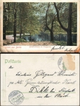 Tiergarten Berlin Goldfischteich o 9.9.1904