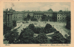Berlin Universität und Kaiser-Franz-Josef-Platz gebr. ca. 1920