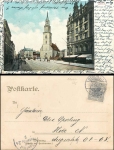 Berlin Wilhelmstrasse und Marienkirche o 31.8.1903