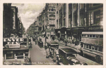 Berliner Verkehr Friedrichstrasse Ecke Leipzigerstrasse alte Ansichtskarte o 1928