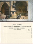 Bern Reiterstatue Rudolfs v. Erlach Muensterportal * ca. 1900