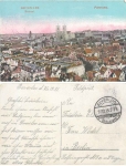 Beverloo Belgien Übungsplatz Stempel  o 27.12.1915 auf AK Brüssel