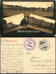 Biebrich Rhein Feldpost Pionier Regiment 25 o 04/11/1915