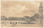 Bilin Marktplatz Sudetengau Böhmen Bílina o 1929