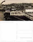 Blasewitz Dresden steamer landing stage with Elbe tug 