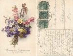 Blumenstrauß M&B 2336 Künstlerkarte o 16.1.1920