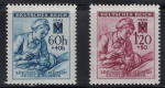 Bohemia and Moravia Michel 111–112 ** Mint Never Hinged — Red Cross