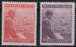 Böhmen und Mähren Michel 126-127 ** postfrisch 54. Geburtstag Adolf Hitler