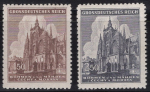 Böhmen und Mähren Michel 140-141** postfrisch 600 Jahre St. Veits Dom in Prag