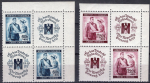Böhmen und Mähren Michel 53-54 ** postfrisch Rotes Kreuz 1940 Viererblock