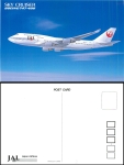 Boeing 747-400 Japan Airlines Düsenflugzeug