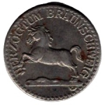 Braunschweig emergency war money 5 pfennigs 1918