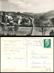 98553 Breitenbach via Suhl country postmark on postcard o around 1960