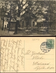 Bremen coffee house in the Buergerpark o 14.5.1915