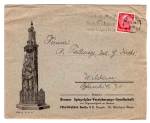 Zinnowitz Heringsdorf Ahlbeck Bansin Großformatkarte ca. A5 um 1969Bremer Spiegelglas insurance envelope o 9.4.1934