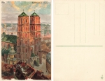 Breslau Silesia Cathedral artist card Kley Wroclaw * around 1910