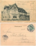 39288 Burg bei Magdeburg Restaurant Reichsadler  o 2.11.1902