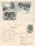 39288 Burg bei Magdeburg Gaststätte Waldschloesschen o 5.8.1906