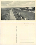 25761 Busum Deich mit Hotel Seestern * ca. 1940
