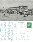 25761 Busum Strandleben Liegehalle o 4.9.1961