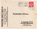 04808 Canitz Wurzen Land Land postmark o 14.6.1933