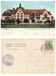 Chemnitz Zimmermannsche Naturheilanstalt Railway postmark Chemnitz Annaberg Zug 1356 June 12, 1905