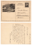 Ceskoslovensko 1-20 Koruny picture postal stationery 7 Krkonose used 1931