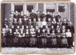 Chemnitz girls school class photo cabinet photo 18.5 x 13 cm around 1910