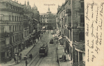 Chemnitz Koenigstrasse Bahnpost Dresden-Reichenbach ZUG 1006 o 1910