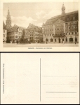 Coburg Marktplatz u. Rathaus *ca. 1915