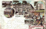 Cottbus Restaurant zum Kurfürsten Litho o 1900