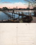 Crossen Oder Muendung des Bober Krosno Odrzanskie Ostbrandenburg * um 1920