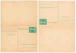 DDR Aufbau 10 Pfennig Antwort Ganzsache 1973