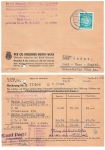 DDR Dienstkarte des Dresdner Gummi Werk o Dresden 4.10.1956