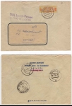 GDR service mail ZKD 109 DIA Invest-Export o Berlin O17 19.7.1958 to Hoyerswerda