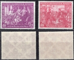 GDR Michel 248-249 ** Leipzig Spring Fair 1950 mint never hinged