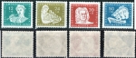 GDR Michel 256-259 ** Johann Sebastian Bach mint never hinged