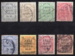 German Empire Michel Dienst 1-8
