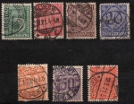 German Empire Michel Dienst 16-22