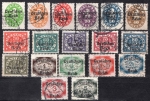 German Empire Michel Dienst 34-51
